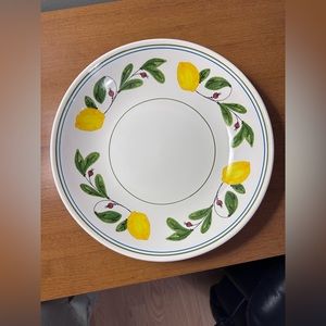 Lemon Design Serving Centerpiece Bowl Made in Portugal